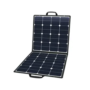 2024 OEM solare Business pieghevole portatile pannello solare zaino borsa con caricatore USB per telefoni cellulari