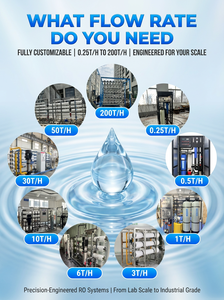Sistema Industriale di Purificazione dell'Acqua a <span class=keywords><strong>Osmosi</strong></span> <span class=keywords><strong>Inversa</strong></span> da 500 L/h con Controllo PLC e Recupero Elevato per Acqua Potabile e di Processo in Fabbrica - Product Image 3