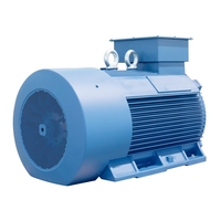 Moteur asynchrone industriel triphasé à cage d'écureuil basse tension de grande puissance 450 kW 600 ch YLV2 WANNAN certifié CE CCC 50/60 Hz