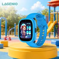 LAGENIO Jam Tangan Pintar Anak Profesional 4G dengan GPS LBS A-GPS WIFI Pelacak Panggilan Video SOS Android IOS Jam Tangan Pintar untuk Anak Laki-laki Perempuan