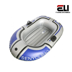 Thuyền bơm hơi bền và ổn định được thiết kế cho 1 đến 2 người làm từ cao su dày cao cấp lý tưởng để thư giãn hoặc chơi - Product Image 2