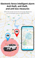 Traceur GPS Portable 4G/2G pour Véhicules, Prise en Charge du Protocole GT06, Batterie 6000mAh, Magnétique Sans Installation, Prise en Charge de l'Application iOS, Géorepérage