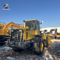 Chargeuse sur pneus Komatsu 380 d'occasion très demandée, bien entretenue, pièces d'origine, chargeuse frontale Komatsu 380 d'occasion