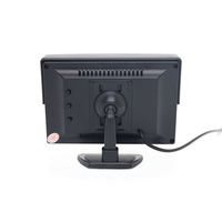 Monitor de Coche DC9V-36V, Pantalla HD de Marcha Atrás, Pantalla LCD TFT de 4,3 Pulgadas, Relación de Aspecto 16:9, Pantalla a Color, 2 Entradas de Video, Monitor de Escritorio