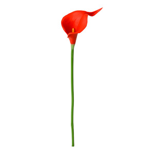 Flores Artificiales de Calla Lily de Laixing, Mini Simulación de PU, Decoración para el Hogar, Accesorios para Bodas, Moldeado por Inyección - Product Image 5
