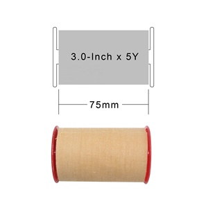 Nhựa tin Bìa y tế da màu tùy chỉnh kẽm oxide dính thạch cao ren dính thể thao băng 3 inch x 5 Y - Product Image 6