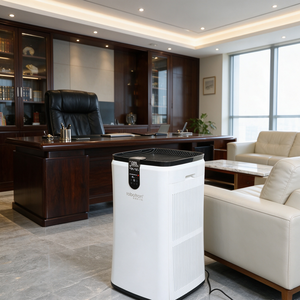 Máquina de Iones de Oxígeno Negativos con Pantalla Digital, Control Táctil, Control Inteligente por Aplicación, Humidificación para 400-500 Metros Cuadrados - Product Image 2