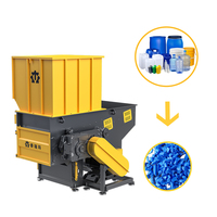 Trituradora de Plástico de Alta Resistencia, Máquina de Reciclaje de Residuos para Purificación de Materiales Duros y Molienda de Desechos Plásticos Industriales
