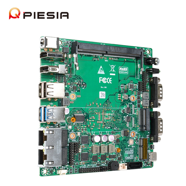 Factory Nano ITX Motherboard 2 Lan 2*Com Intel 12th Gen N150 N100 N305 1*DDR4 16GB 4*USB X86 Industrial Motherboard