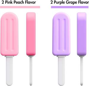 SJ produttore all'ingrosso di ghiaccio forma di alligner Chewies Silicone per uso alimentare ortodontico masticare adesivi OEM - Product Image 2