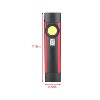 Mini Multi-Fonction De Poche Entretien Cob Stylo Clip Uv Détection Aimant Usb Rechargeable Abs Torches Lampe De Poche Led Travail Lumière