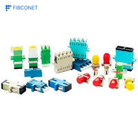 Harga Pabrik Adaptor Serat Optik SC/LC APC/UPC SX/DX (ABS) untuk Jaringan FTTH/FTTB/FTTX & 4G