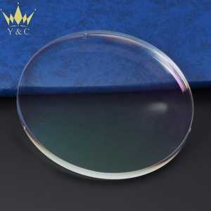 हाई इंडेक्स लेंस ब्लू कट लेंस ऑप्टिक 1.61 Uv420 ब्लू कट एचमैक आईग्लास लेंस नेत्र ऑप्टिकल लेंस - Product Image 2