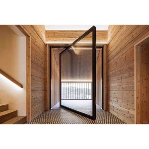 Nuoxin Chất lượng cao nhôm mạ gỗ nghiêng và xoay cửa sổ Ba cửa sổ cố định bằng kính cửa sổ nhà thụ động - Product Image 6