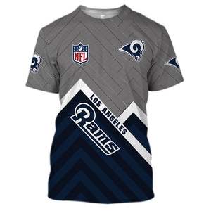T-<span class=keywords><strong>shirt</strong></span> manches courtes en coton et Polyester pour homme, maillot de grande taille, <span class=keywords><strong>Nfl</strong></span>, été 2023 - Product Image 2