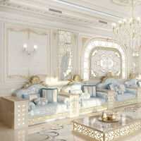 Arabie Saoudite Conseils Luxe Majlis Design Canapé de style classique Meubles du Moyen-Orient