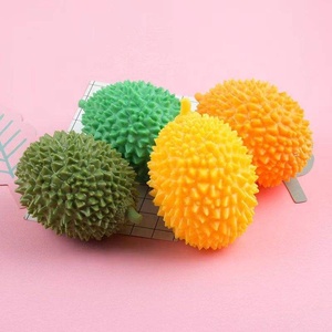 Juguete Antiestrés, Pelota de Durián de Plástico Suave Grande para Niñas y Niños - Product Image 5