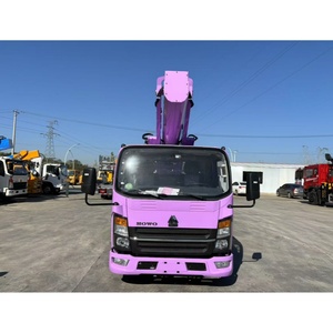 <span class=keywords><strong>Camion</strong></span> <span class=keywords><strong>nacelle</strong></span> élévatrice avec <span class=keywords><strong>grue</strong></span> 33m, plateforme de travail en hauteur hydraulique sur roues, <span class=keywords><strong>nacelle</strong></span> de travail aérienne à vendre - Product Image 2