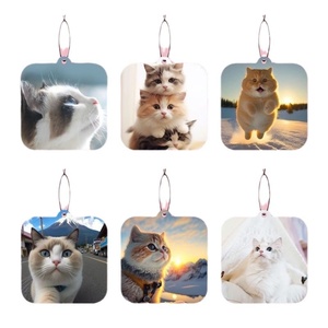 Kişiselleştirilmiş Araba Kokusu Giderici Kolye, Emici Pamuklu Kağıt ile Koku Giderme ve Uzun Süreli Hafif Koku Yayıcı - Product Image 5
