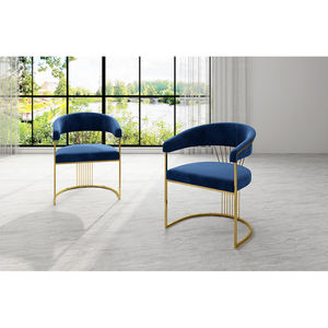 Nouveau design de <span class=keywords><strong>chaise</strong></span> rembourrée en velours <span class=keywords><strong>noir</strong></span> et métal doré de style moderne <span class=keywords><strong>chaise</strong></span> de salon <span class=keywords><strong>chaise</strong></span> de salle à manger d'appoint pour la maison hôtel - Product Image 6