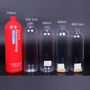 Mỹ Phẩm Nhựa PET Tròn <span class=keywords><strong>1000Ml</strong></span> 750Ml 500Ml 250Ml 200Ml 100Ml Chai - Product Image 3