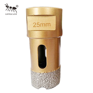 Taglierina per punte da trapano per sega a tazza della migliore qualità brasata sottovuoto diamantata per foratura di pietre di marmo di gres porcellanato - Product Image 6