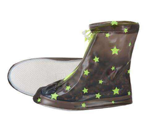 מכירת הטוב ביותר לנשים עמיד למים של גשם עמיד למים נעליים אופנתיות מעופות גשם גבוהה - Product Image 2