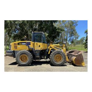 Chargeur d'occasion KOMATSU WA320-5 Japon Chargeur sur pneus d'occasion Machines de construction hydrauliques d'origine Bonne condition - Product Image 1