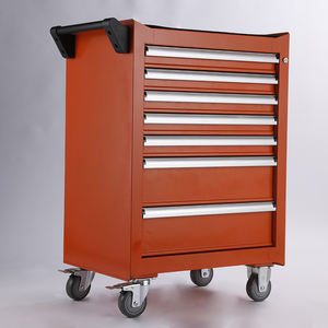 Chariot d'atelier en métal robuste, équipement de <span class=keywords><strong>garage</strong></span>, boîte à outils pour atelier de réparation automobile, chariot de rangement pour voiture, boîte à outils - Product Image 5