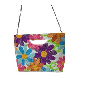 Wholesale Supply Handmade Beaded Bag Open Closure Stylish Ladies Purse for Gift and Fashion Use Available At Reasonable Price - Product Image 2