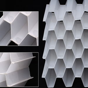 Macchina per la produzione di tubi a nido d'ape, tubi lamellari, mezzi filtranti per sedimentatori lamellari, sedimentatori inclinati, mezzi filtranti per sedimentatori, macchina per la produzione di mezzi filtranti - Product Image 5