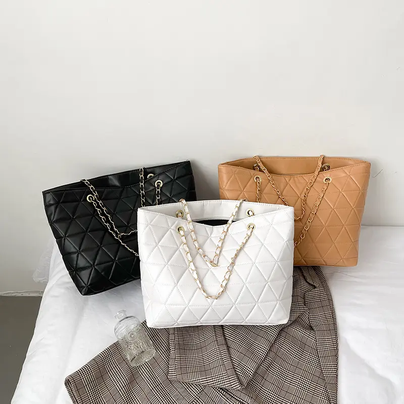 Large Fashion Hobo Purse Ladies Designer Satchel Quilted Shoulder Handbags for Women