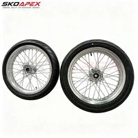 Pneu de moto tout-terrain 100/80-17 130/70-17, pneus de moto tout-terrain résistants à l'usure, ensemble de pneus pour Sur-Ron Ultra Bee, kit de pièces en gros