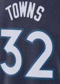 قمصان كرة السلة المخيطة أو المضغوطة بالحرارة لمينيسوتا 21 كيفن جارنيت 25 ديريك روز 32 تاونز 1 إدواردز - Product Image 3