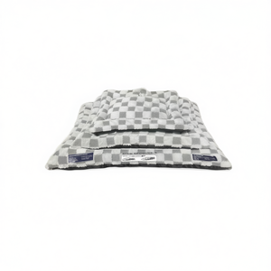 Matelas pour chien Yommy 60x80cm 80x100cm 95x120cm en polaire à carreaux, lit pour animaux imperméable avec fond antidérapant - Product Image 2