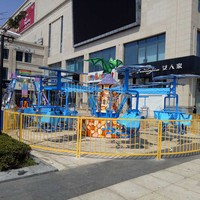 Manèges pour enfants, jeux, carrosse à levage et rotation, vélo électrique, manèges de fête foraine, vélo magique, manège drôle en forme de couronne à vendre
