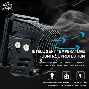 Luces LED DE TRABAJO 45W 4500LM Luz antiniebla todoterreno súper brillante para camión SUV Barco 4 "<span class=keywords><strong>Spot</strong></span> Driving IP68 Lámpara de vaina impermeable 12V 24V - Product Image 6