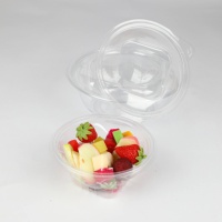 Aanpasbare Plastic Bakje Rpet Materiaal Clamshell Container Voor Sushi Fruitsalade Koekjesverpakking Duurzaam En Milieuvriendelijk