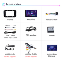 Junsun V1 UK Stock Wireless CarPlay Android Auto Radio mobil untuk Peugeot 208 2008 2013-2017 kepala mobil navigasi Unit Multimedia