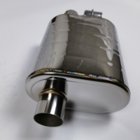 Valve d'échappement électronique modifiée en acier inoxydable pour voiture de sport