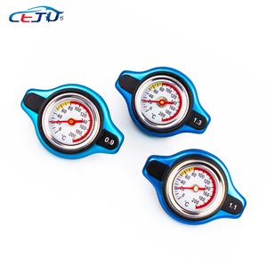 Car Motorcycle Styling D1 Spec Thermo Radiator Cap Tank Cover <strong>Water</strong> <strong>Temperature</strong> <strong>Gauge</strong> with Utility Safe 0.9 Bar/ 1.1 Bar/1.3 Bar - Product Image 3