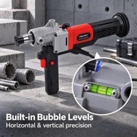 Machine de perçage de murs portative à moteur électrique sans balais de 3500 W avec diamant intégré