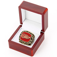 Bagues de championnat sportif de la LNH 1997 1998, Detroit Red Wings, bague de hockey sur glace personnalisée, bijoux en alliage plaqué or haut de gamme, vente en gros
