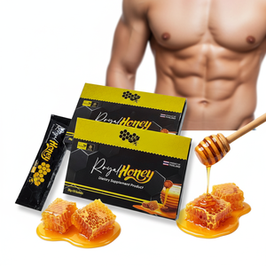 น้ำผึ้งนมผึ้งสำหรับผู้ชาย เสริมพลังทางเพศตามธรรมชาติ เพิ่มความแข็งแกร่ง พลังงาน บำรุงร่างกาย รับผลิตแบบ OEM พร้อมออกแบบกล่องโลโก้ตามสั่ง - Product Image 1