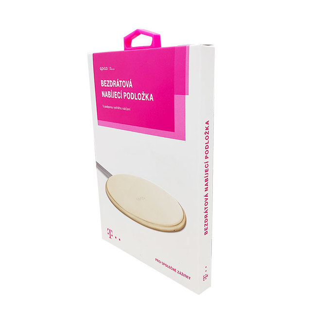 Wholesale Price Custom Logo Folding Wireless Charger Gift Paper Packaging Box for Mobile Phone Accessories
