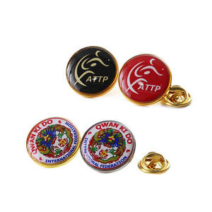 JinRuiXiang изготовленные на заказ булавки кавайное сердце Трипи брошь значок на заказ эмалированные булавки на лацкан - Product Image 3