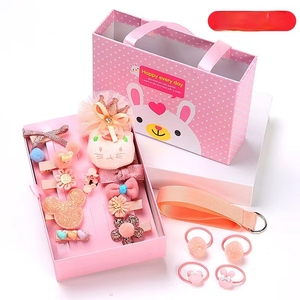 Élastique à cheveux pour enfants, motif fleur de dessin animé mignon, pour bébé fille, accessoires de coiffure, bande élastique pour cheveux, anneau de cheveux, corde, serre-tête - Product Image 6