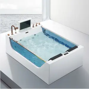 Bañeras SPA Jakuzzi Bañera al aire libre Hidromasaje Doble persona Whirlpool Jaccuzi Spa walk-in Jacuzzi Tubs