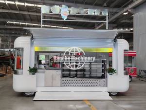 Mini chariot mobile standard australien Food Truck Chine acier inoxydable crème glacée Pizza boulangerie & Fast Food remorque pour cave - Product Image 2