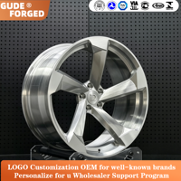 Jantes forgées GUDE Custom Chrome Hearts Deep Dish 18 19 20 22 24 pouces 5x114.3 5x120 5x127 Billet Rims Vs5rs pour Audi